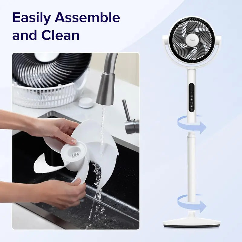 Standing Oscillating Fan